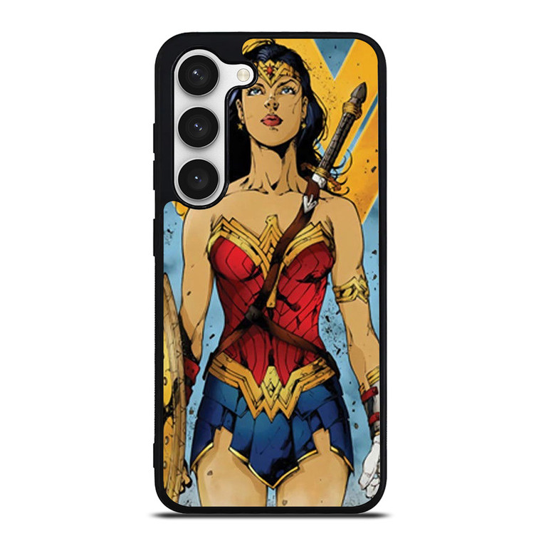 WONDER WOMAN DIANA COMIC Samsung Galaxy S23 Case