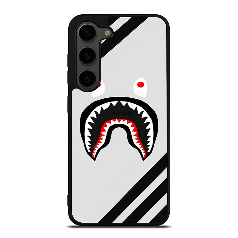 BAPE SHARK ADIDAS STRIPE Samsung Galaxy S23 Plus Case