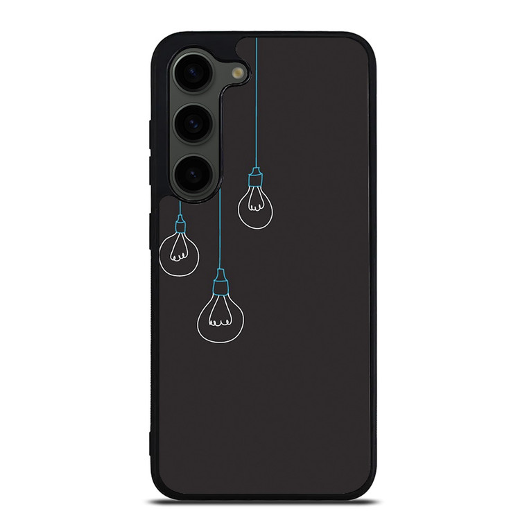 BLACK LIGHT BULBS MINIMALISTIC Samsung Galaxy S23 Plus Case