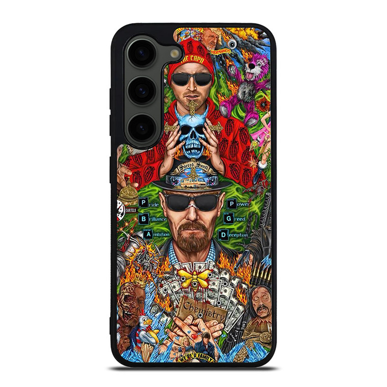 BREAKING BAD MONTAGE Samsung Galaxy S23 Plus Case