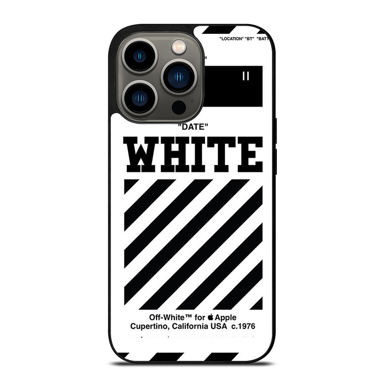 OFF WHITE DATE TIME iPhone 13 Pro Case