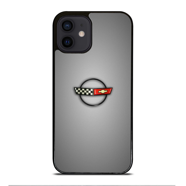 CORVETTE C4 FLAG iPhone 12 Mini Case CORVETTE C4 FLAG iPhone 12 Mini Case