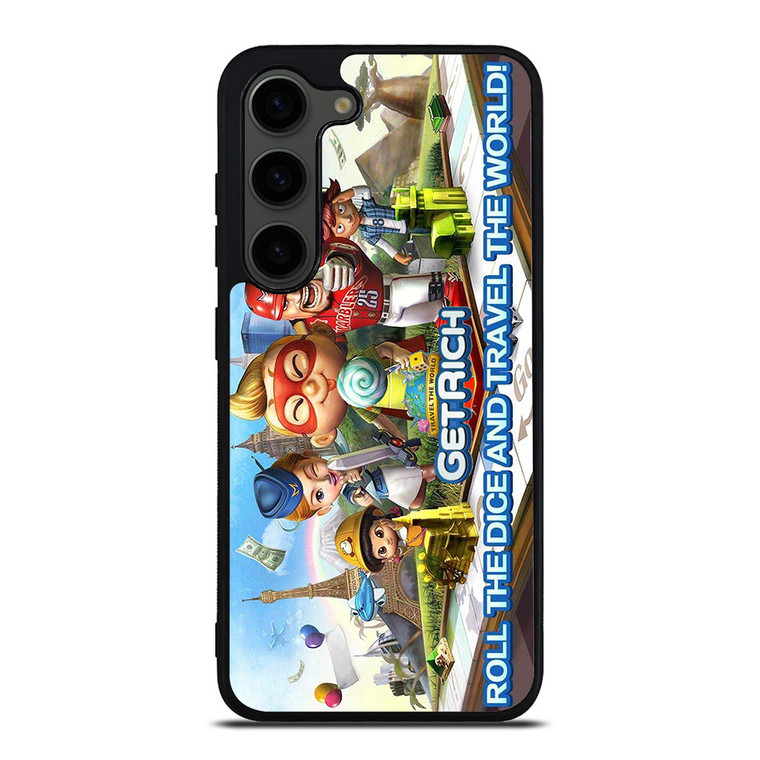 GET RICH GAME Travel The World Samsung Galaxy S23 Plus Case