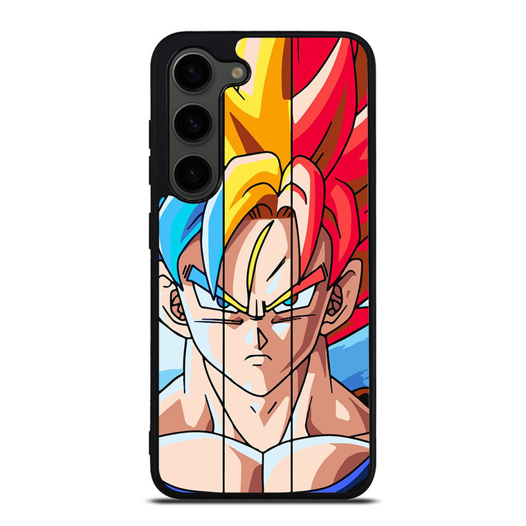 GOKU DRAGON BALL FACES Samsung Galaxy S23 Plus Case