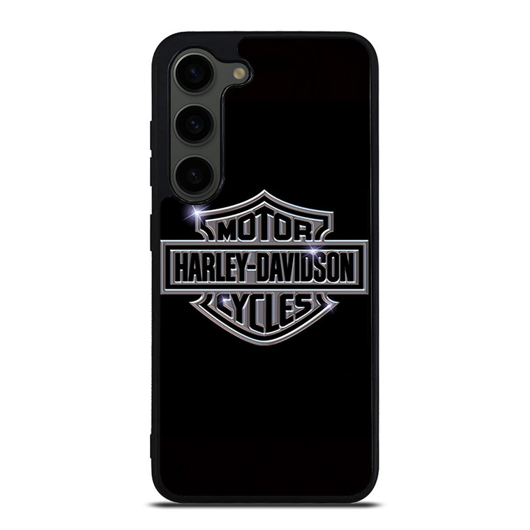 HARLEY DAVIDSON LOGO BLACK Samsung Galaxy S23 Plus Case