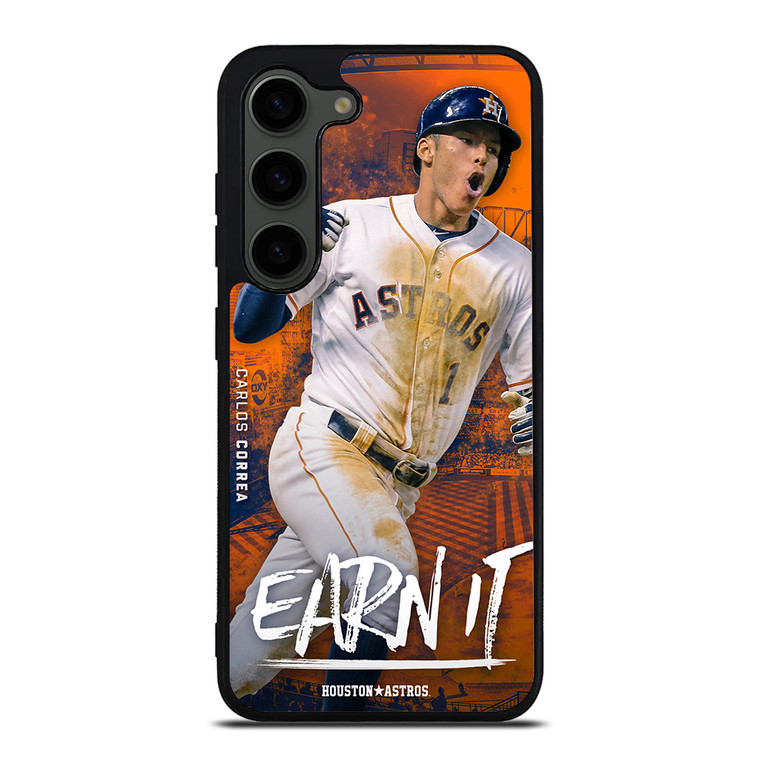 HOUSTON ASTROS CARLOS CORREA Samsung Galaxy S23 Plus Case