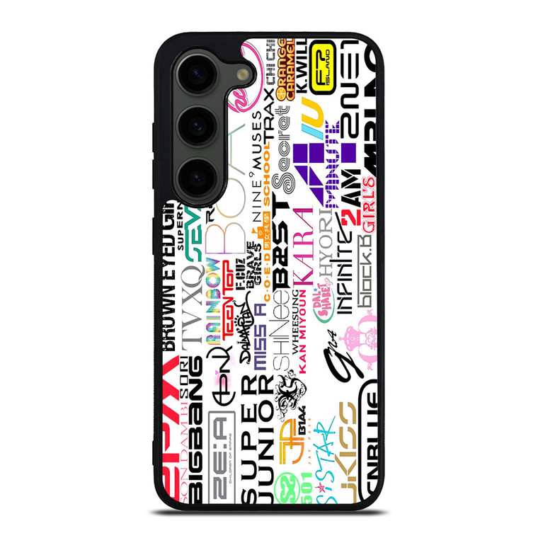 KPOP ALL BAND Samsung Galaxy S23 Plus Case