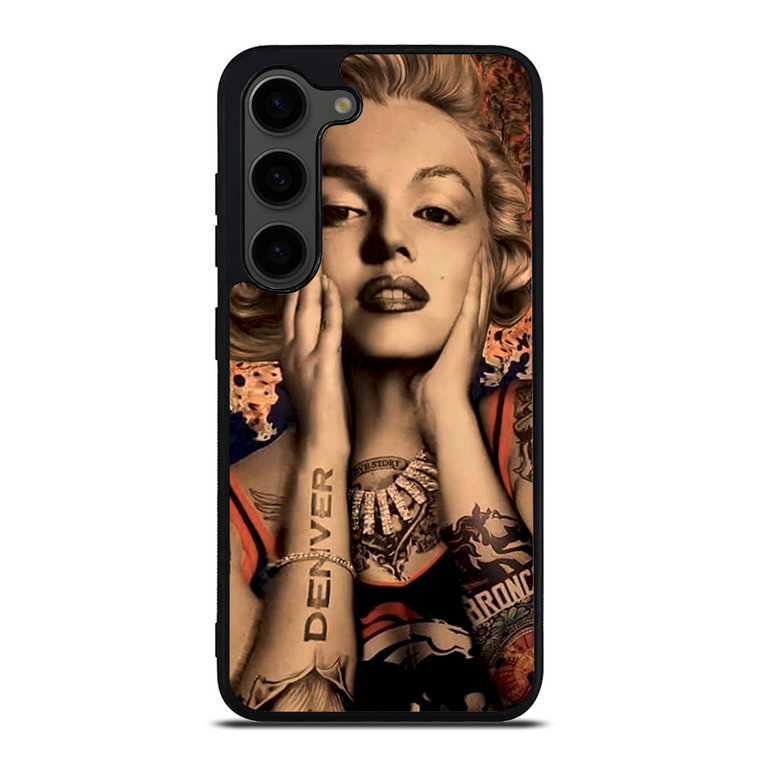 MARILYN MONROE TATTOO FAN ART Samsung Galaxy S23 Plus Case
