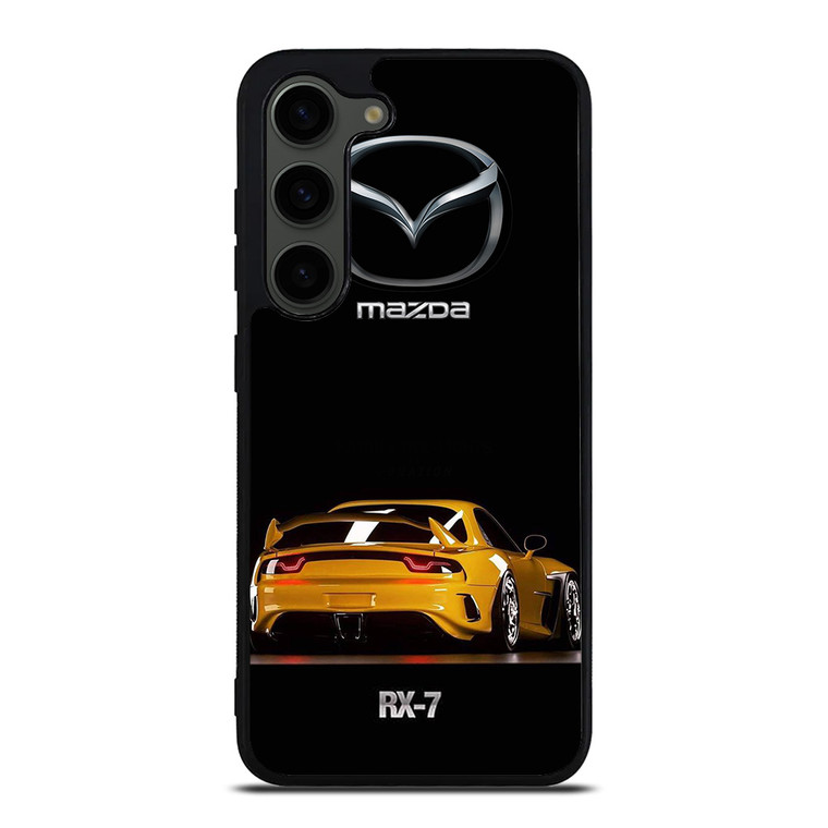 MAZDA RX7 YELLOW CARS Samsung Galaxy S23 Plus Case