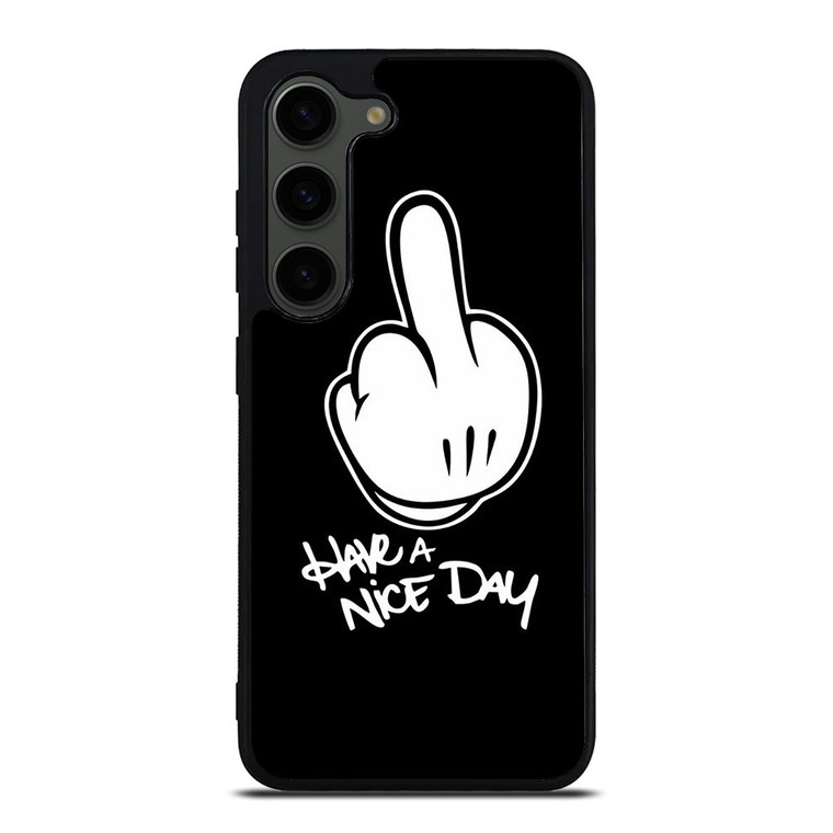 MICKEY MOUSE MIDDLE FINGER DISNEY Samsung Galaxy S23 Plus Case