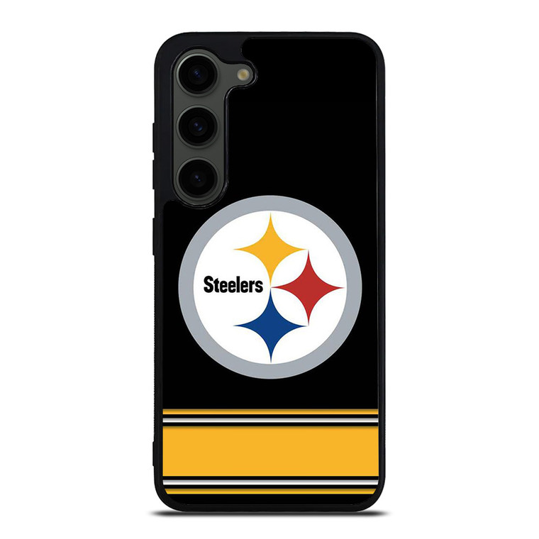 PITTSBURGH STEELERS LOGO STRIPE Samsung Galaxy S23 Plus Case