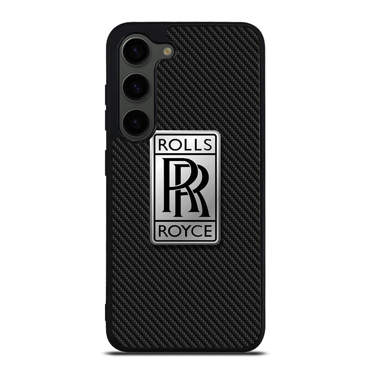 ROLLS ROYCE LOGO CARBON Samsung Galaxy S23 Plus Case