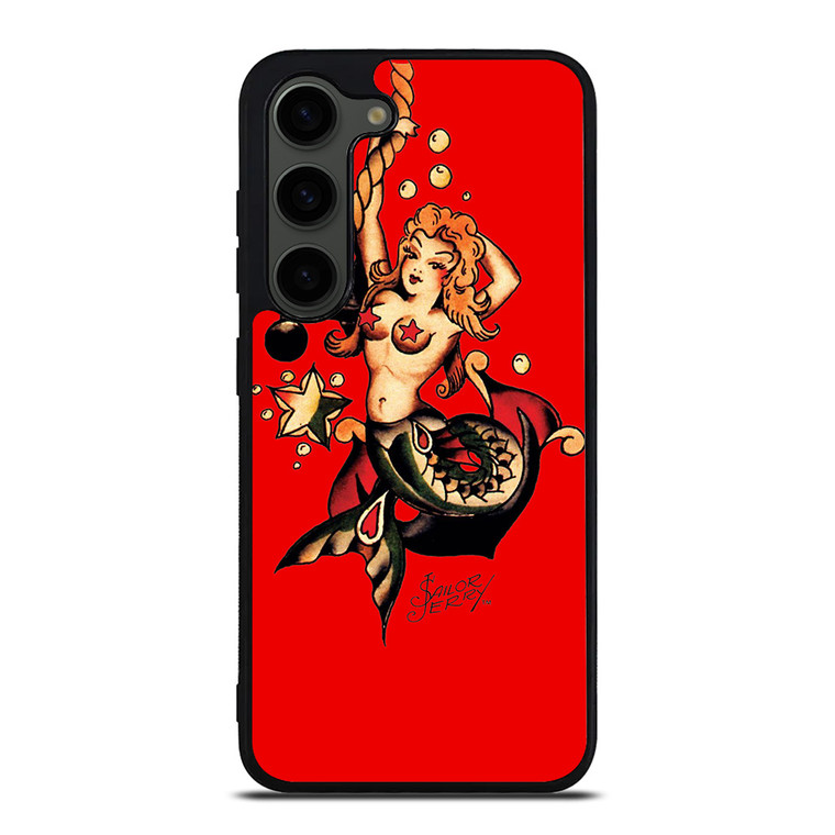 SAILOR JERRY MERMAID TATTOO Samsung Galaxy S23 Plus Case SAILOR JERRY MERMAID TATTOO Samsung Galaxy S23 Plus Case