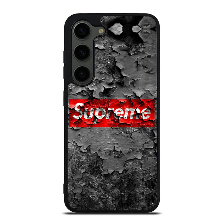 SUPREME CRACKED LOGO Samsung Galaxy S23 Plus Case