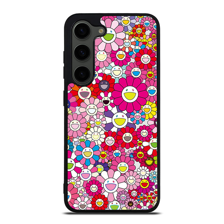 Takashi Murakami Flowers Pink Samsung Galaxy S23 Plus Case