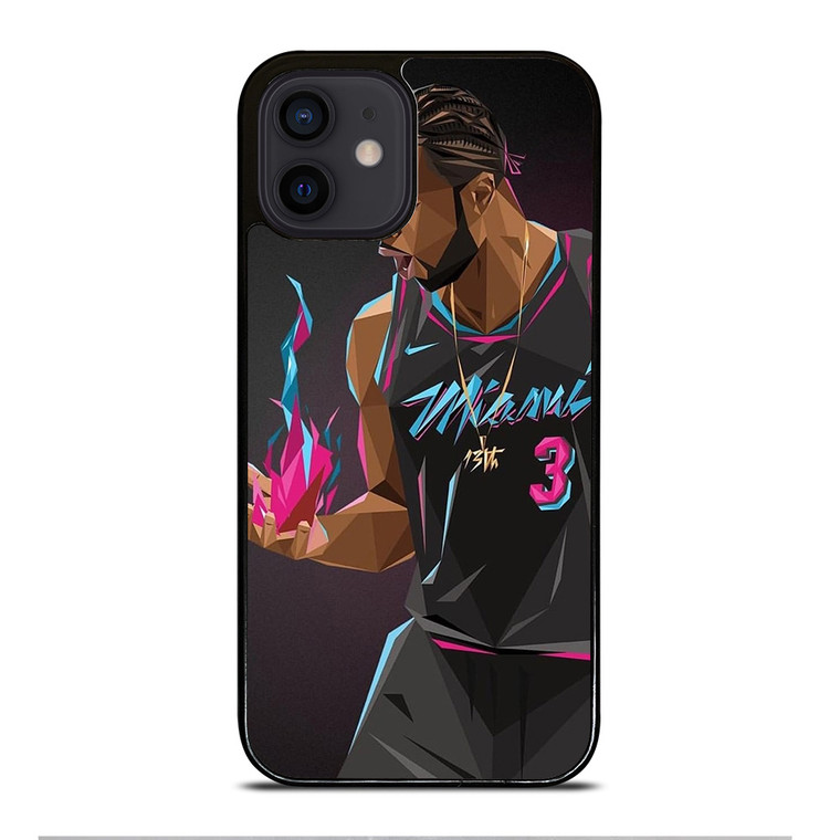 DWYANE WADE MIAMI HEAT ART iPhone 12 Mini Case