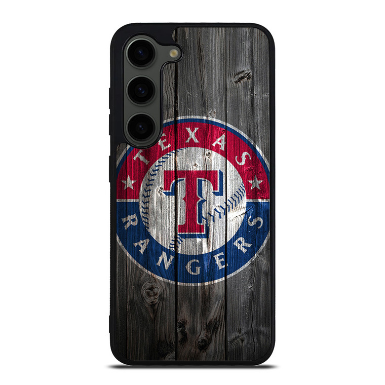 TEXAS RANGERS WOODEN LOGO Samsung Galaxy S23 Plus Case