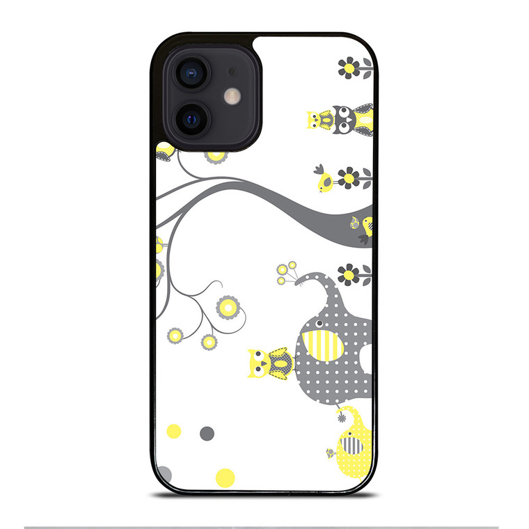 ELEPHANT CHEVRON PATTERN iPhone 12 Mini Case