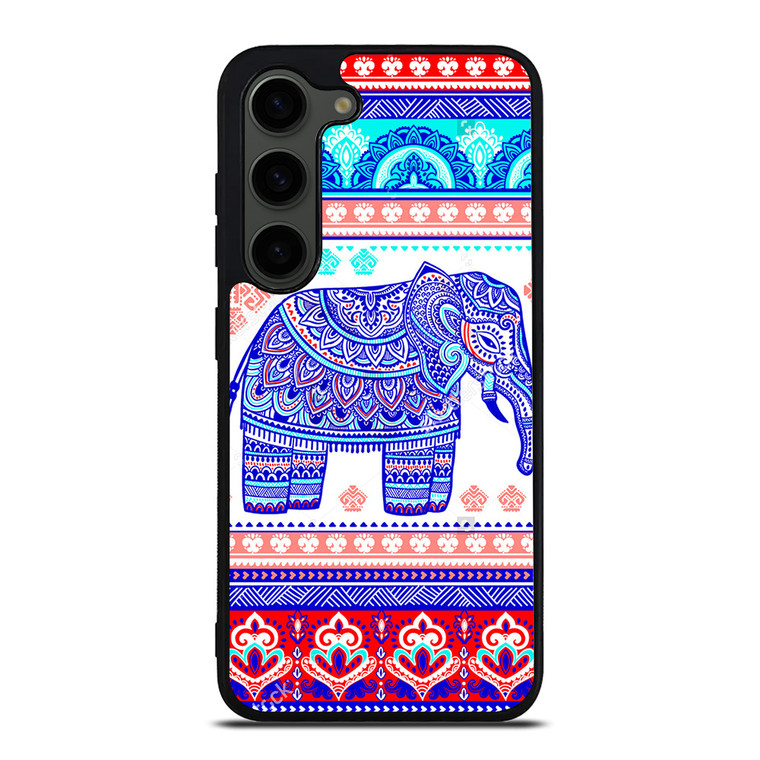 TRIBAL ORNAMENTSTOCK VECTOR ELEPANT Samsung Galaxy S23 Plus Case