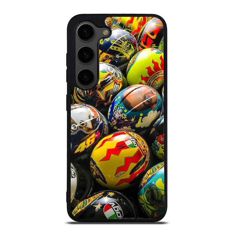 VALENTINO ROSSI AGV COLLECTION HELMETS Samsung Galaxy S23 Plus Case