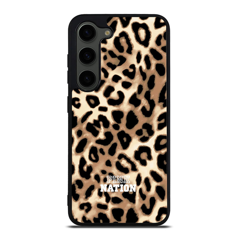 VICTORIA SECRET PINK NATION LEOPARD Samsung Galaxy S23 Plus Case