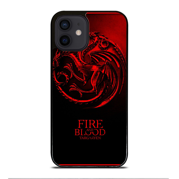 FIRE ANG BLOOD TARGARYEN iPhone 12 Mini Case FIRE ANG BLOOD TARGARYEN iPhone 12 Mini Case