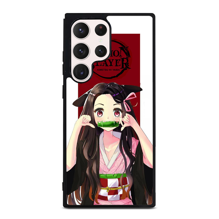 ANIME DEMON SLAYER KIMETSU NO YAIBA CUTE NEZUKO Samsung Galaxy S23 Ultra Case
