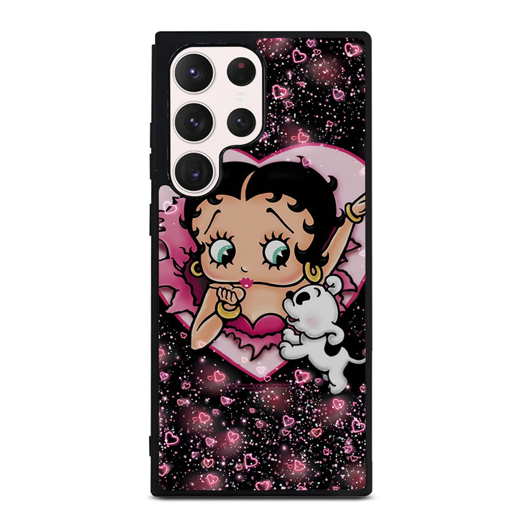 BETTY BOOP AND DOG CARTOON Samsung Galaxy S23 Ultra Case