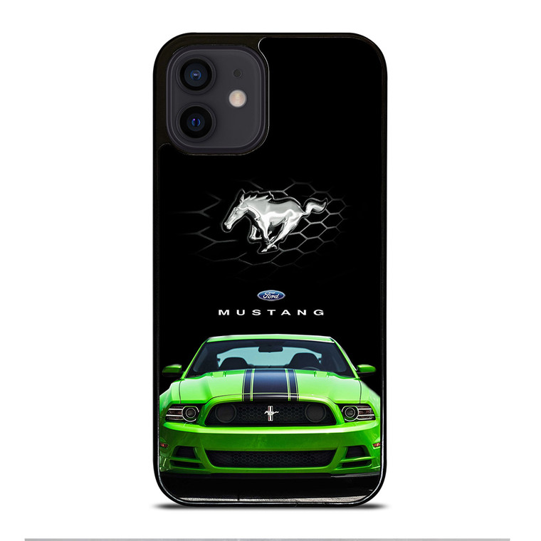 FORD MUSTANG CAR GREEN iPhone 12 Mini Case