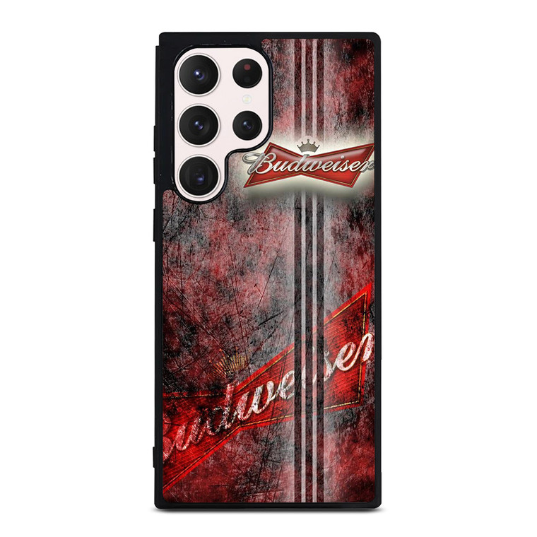 BUDWEISER BEER LOGO GRUNGE Samsung Galaxy S23 Ultra Case