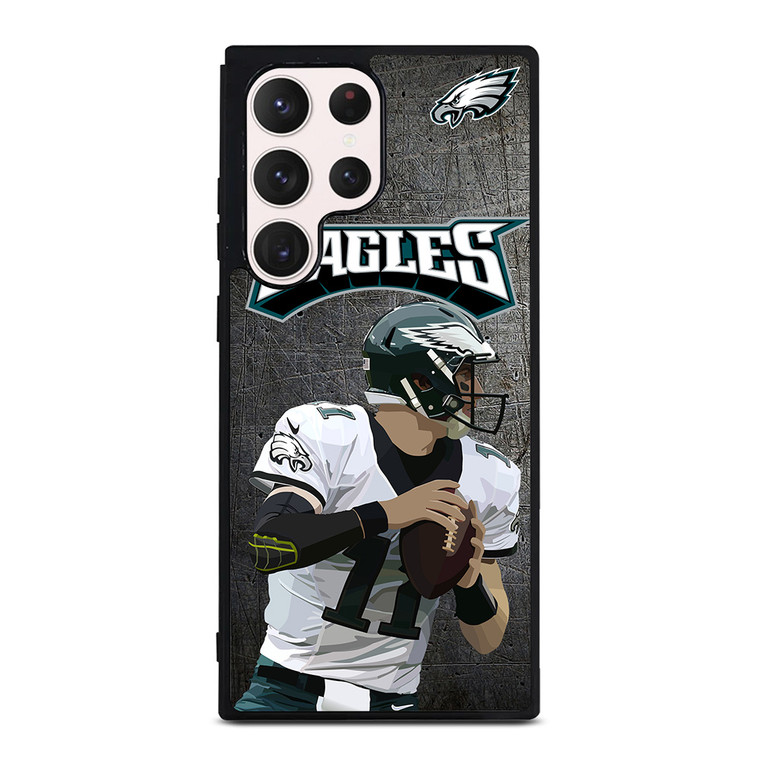 CARSON WENTZ PHILADELPHIA EAGLES 3 Samsung Galaxy S23 Ultra Case