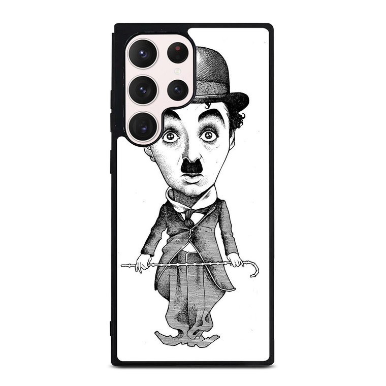 CHARLIE CHAPLIN CARTOON Samsung Galaxy S23 Ultra Case