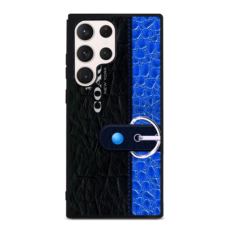 COACH BAG BLUE Samsung Galaxy S23 Ultra Case