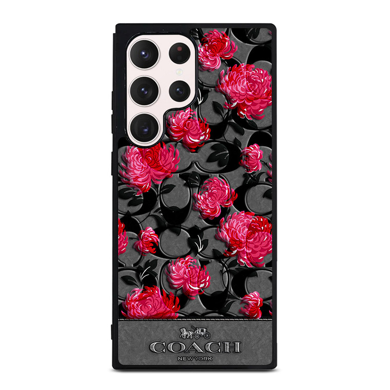 COACH NEW YORK FLOWER 3 Samsung Galaxy S23 Ultra Case