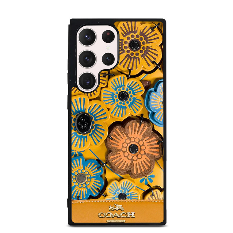 COACH NEW YORK ROSE TEA Samsung Galaxy S23 Ultra Case
