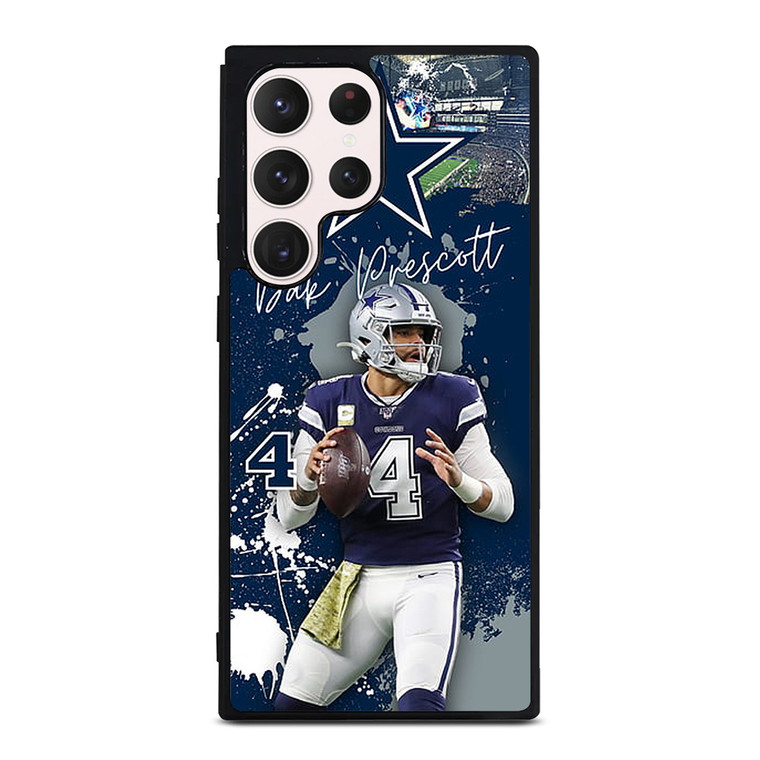 DAK PRESCOTT 4 DALLAS COWBOYS FOOTBALL Samsung Galaxy S23 Ultra Case