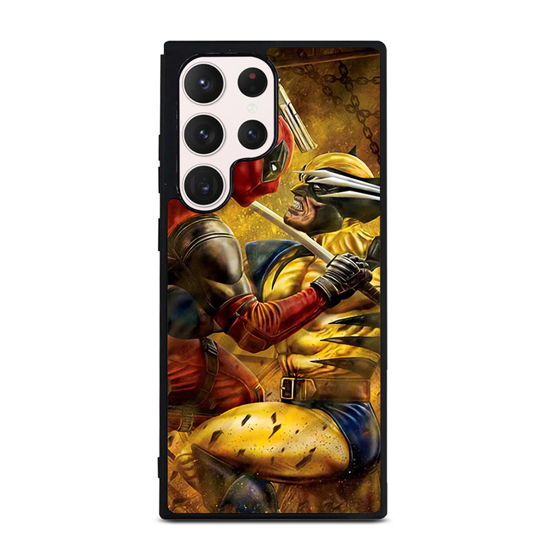 DEADPOOL VS WOLVERINE MARVEL Samsung Galaxy S23 Ultra Case