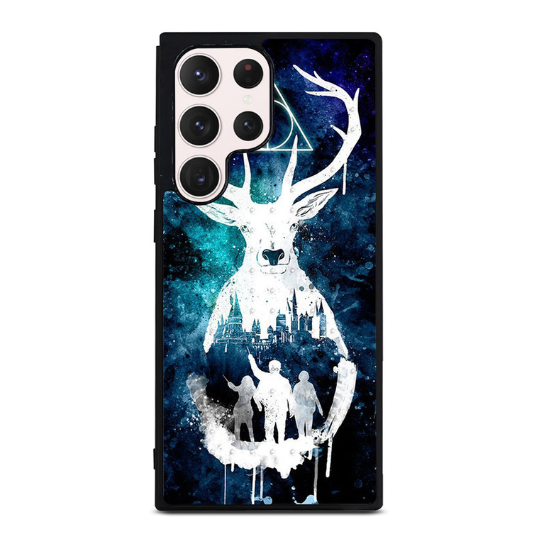 DEATHLY HALLOWS HARRY POTTER AQUARELL Samsung Galaxy S23 Ultra Case