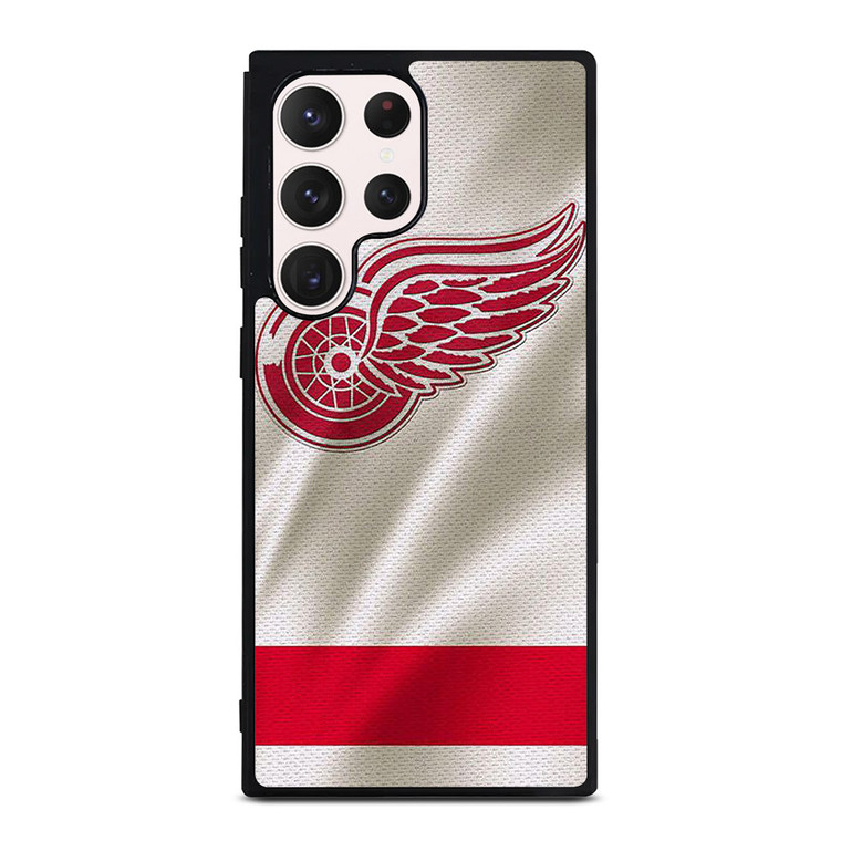 DETROIT RED WINGS HOCKEY TEAM JERSEY LOGO Samsung Galaxy S23 Ultra Case