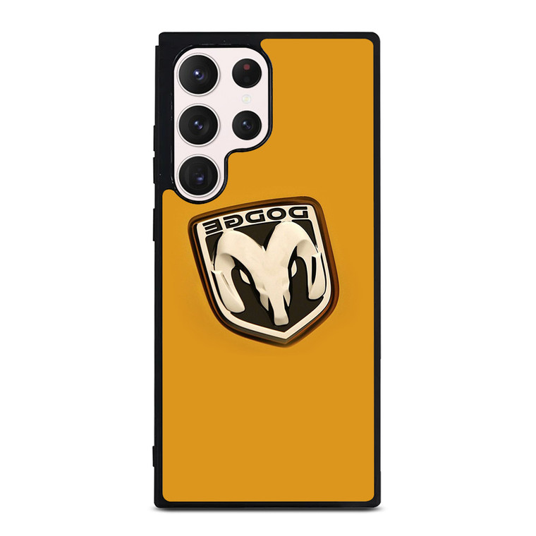 DODGE CAR LOGO YELLOW Samsung Galaxy S23 Ultra Case