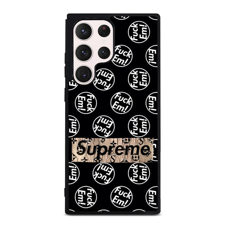 FUCK'EM X SUPREME Samsung Galaxy S23 Ultra Case