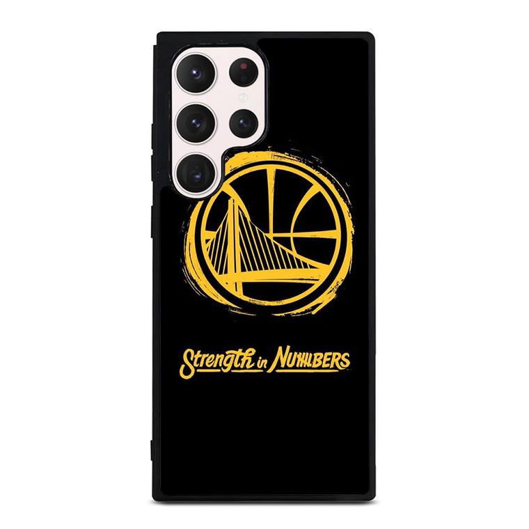 GOLDEN STATE WARRIORS LOGO STRENGTH IN NUMBERS Samsung Galaxy S23 Ultra Case