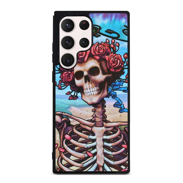 GRATEFUL DEAD SKULL BLUE LIGHT Samsung Galaxy S23 Ultra Case