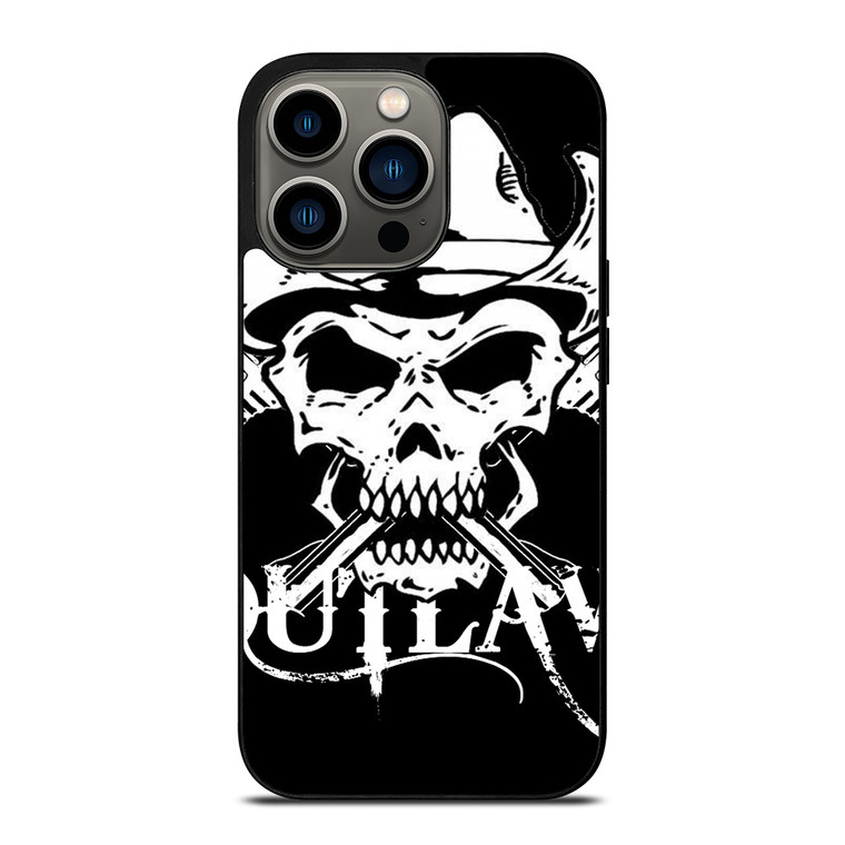 OUTLAW SKULL LOGO iPhone 13 Pro Case