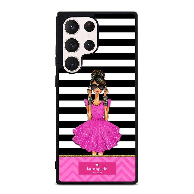 KATE SPADE PINK GIRLS Samsung Galaxy S23 Ultra Case