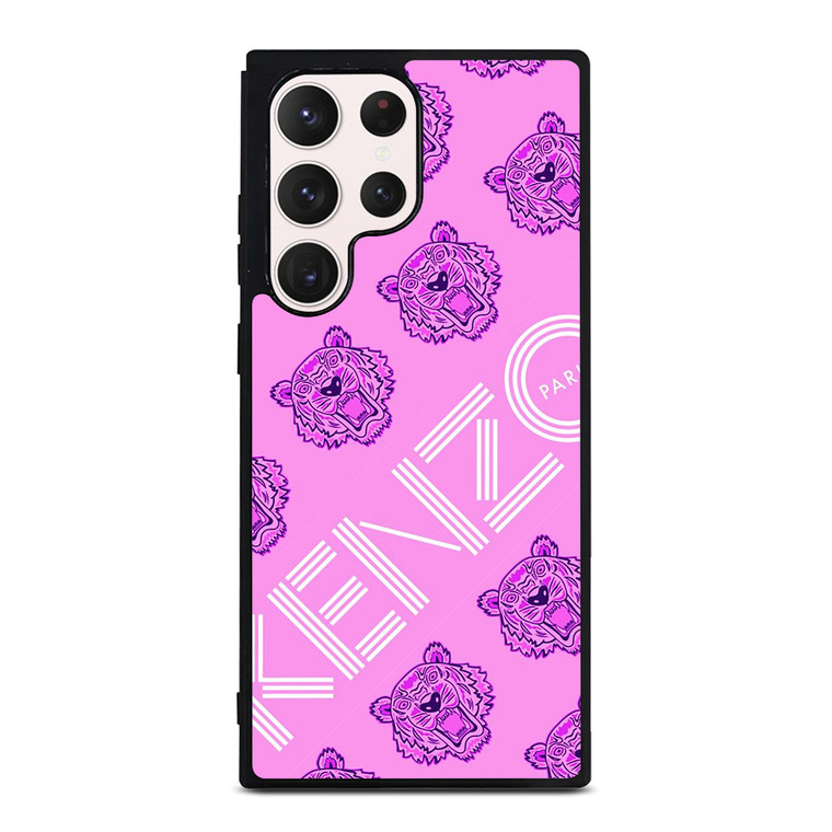 KENZO PARIS VIOLET LOGO Samsung Galaxy S23 Ultra Case
