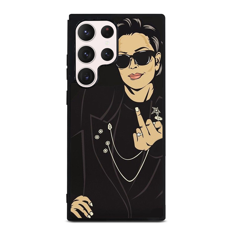 KRIS JENNER MIDDLE FINGER Samsung Galaxy S23 Ultra Case