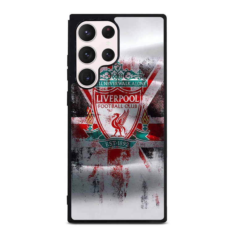 LIVERPOOL FC LOGO ENGLAND FLAG Samsung Galaxy S23 Ultra Case