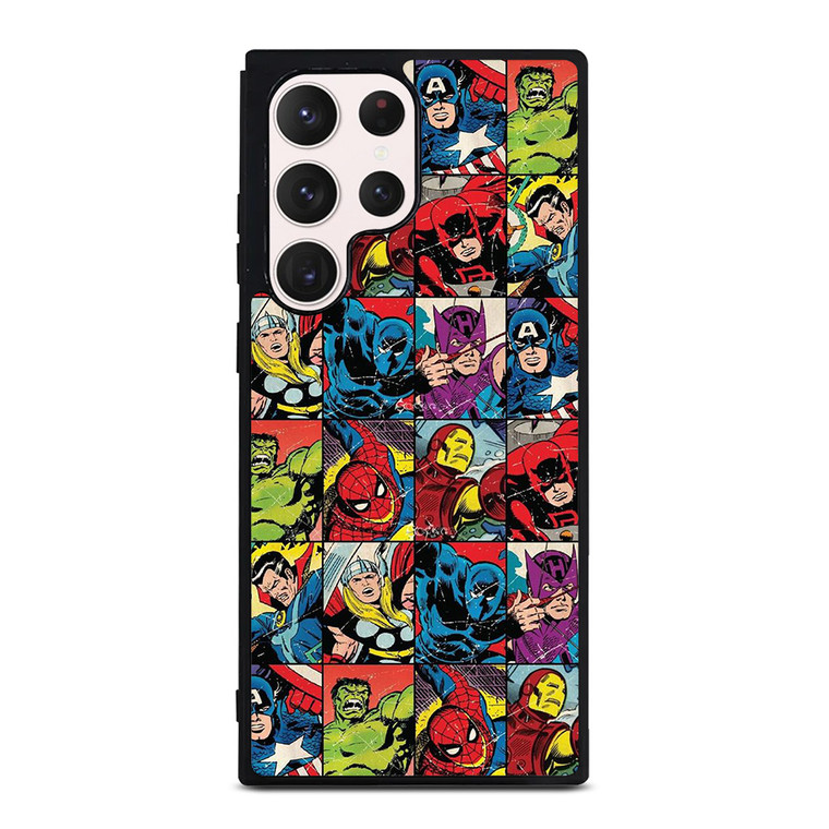 MARVEL SUPERHEROES CLASSIC COMIC Samsung Galaxy S23 Ultra Case