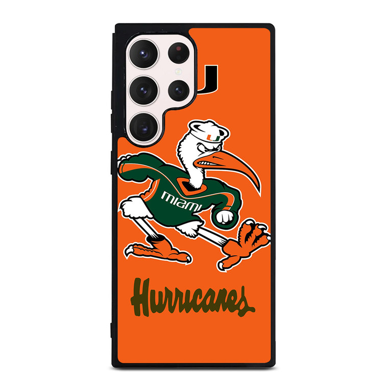 MIAMI HURRICANES LOGO Samsung Galaxy S23 Ultra Case